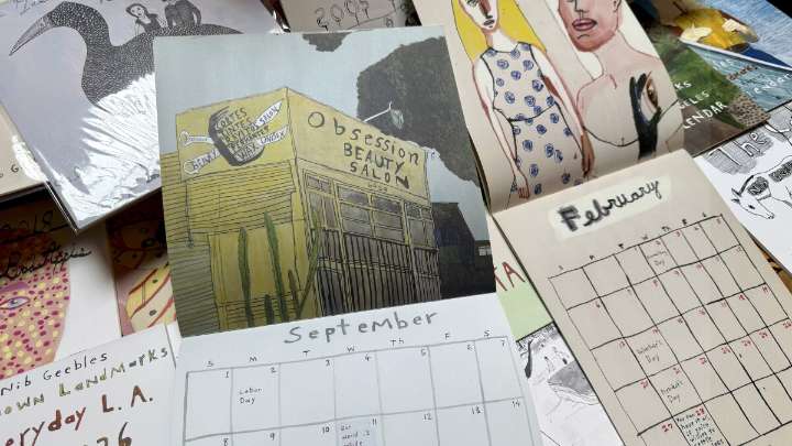 This local artist’s calendars capture a disappearing Los Angeles