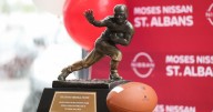 Heisman Trophy at St. Albans auto dealership; community event set for Saturday