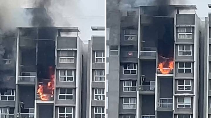 Pune: Fire Breaks Out On 12th Floor Of Marvel Ideal Spacio Society In Undri
