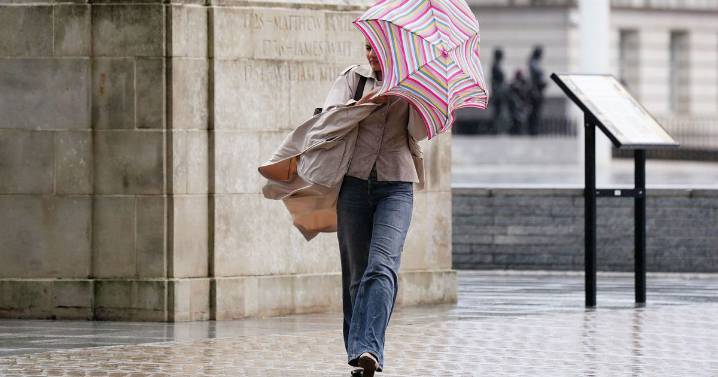 Met Office says 'stay safe' as yellow weather warning in place in UK