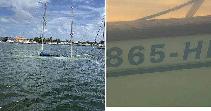 Derrame de diésel en la bahía de Salinas tras hundimiento de velero