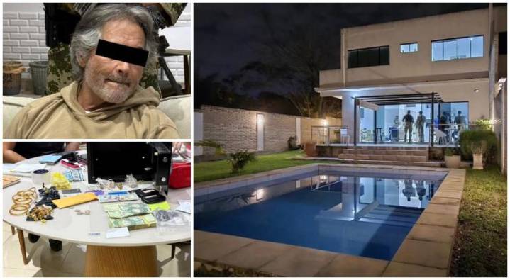 Hernán Bermúdez: Así luce casononón donde se "escondía" en Paraguay