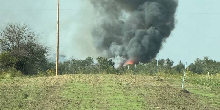 Crews respond to fire near 29th St. N. & Greenwich