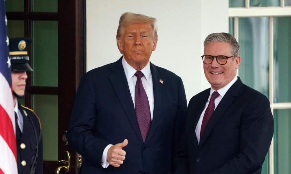 Trump y Starmer cerraron jugosos acuerdos económicos