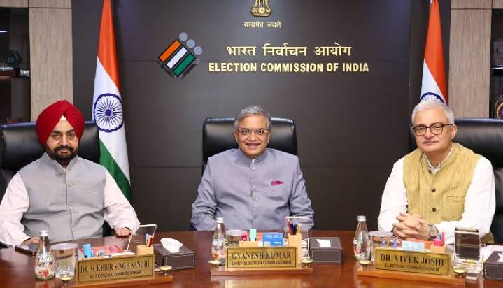 ECI Issues Notification For Biennial Election To 4 Rajya Sabha Seats From J&K