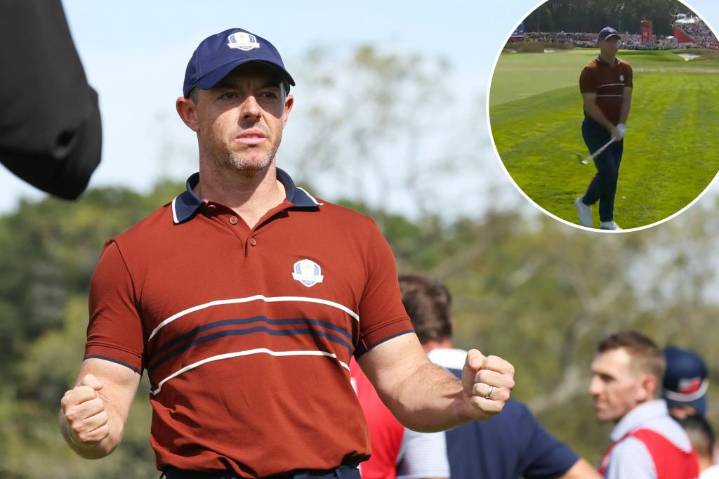 Rory McIlroy flips out at Ryder Cup fans in angry Day 2 scene