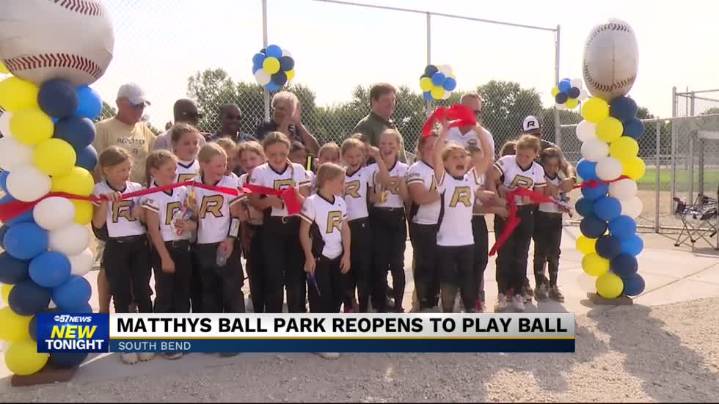 Matthy’s ballpark re-opens uniting the community after 15 years of it sitting empty  