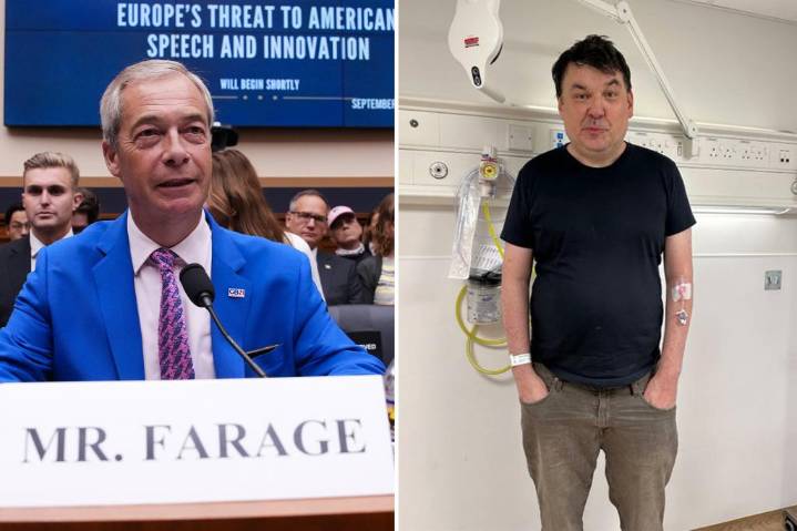 Nigel Farage warns Americans could also face censorship -- and even arrest -- in the UK for social media posts after comedian's bust