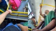 Pasajera grava acoso en transporte público