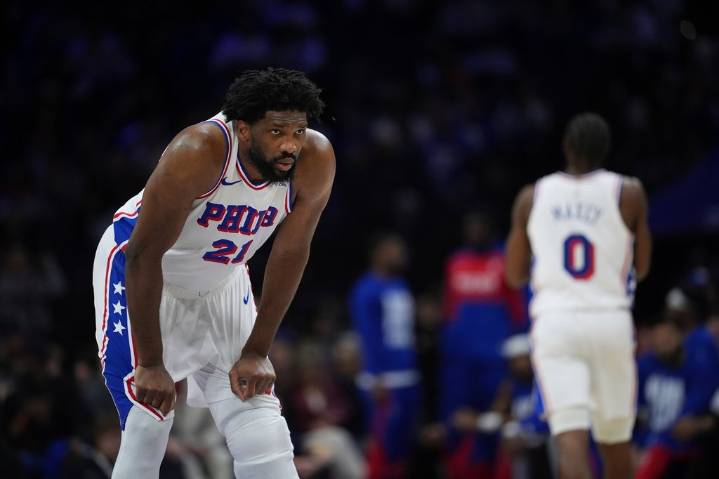 Joel Embiid offers no timetable, eyes consistent return to 76ers after knee surgery
