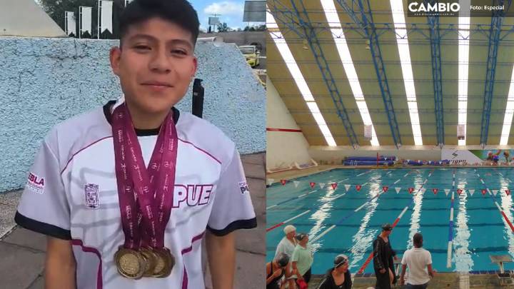 Orgullo poblano: Santiago Mora gana 8 medallas de oro en Paralimpiada Nacional Aguascalientes