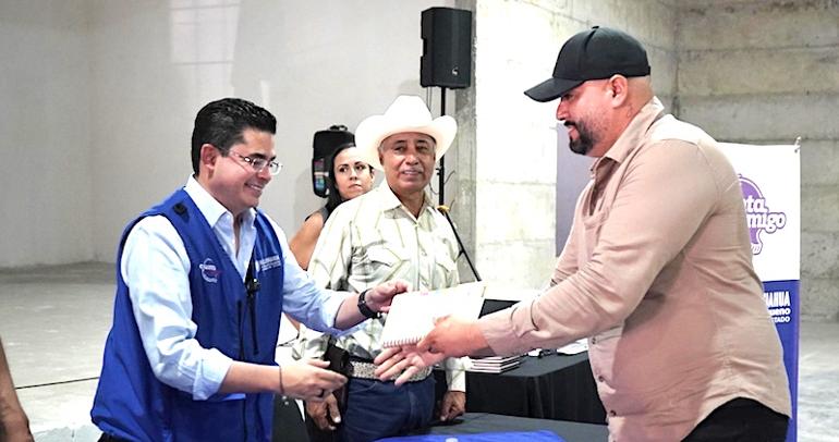 Impulsa Estado 11 proyectos con apoyos en Camargo