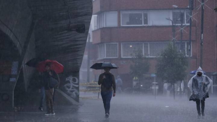 Ideam pronostica fuertes lluvias para este fin de semana en estas regiones de Colombia