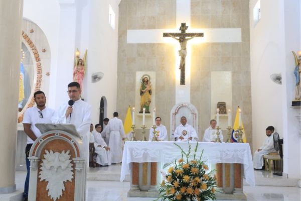 Misa jubilar por los 400 años de la misión de San Vicente en Santa Marta