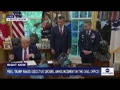 President Trump signs executive order renaming Department of Defense as Department of War