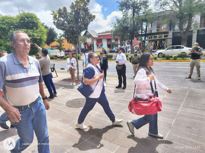 ¿Cómo participó San Luis Potosí en el Simulacro Nacional 2025?
