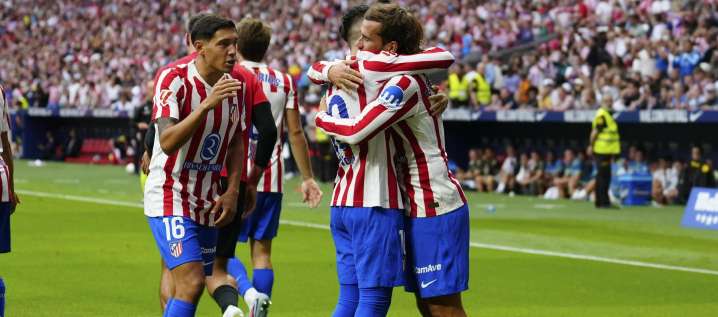 Con una goleada, el Atlético frenó el paso perfecto del Real Madrid