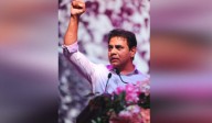 KTR joins farmers’ protest over proposed solar power plants in Kalwakurthy