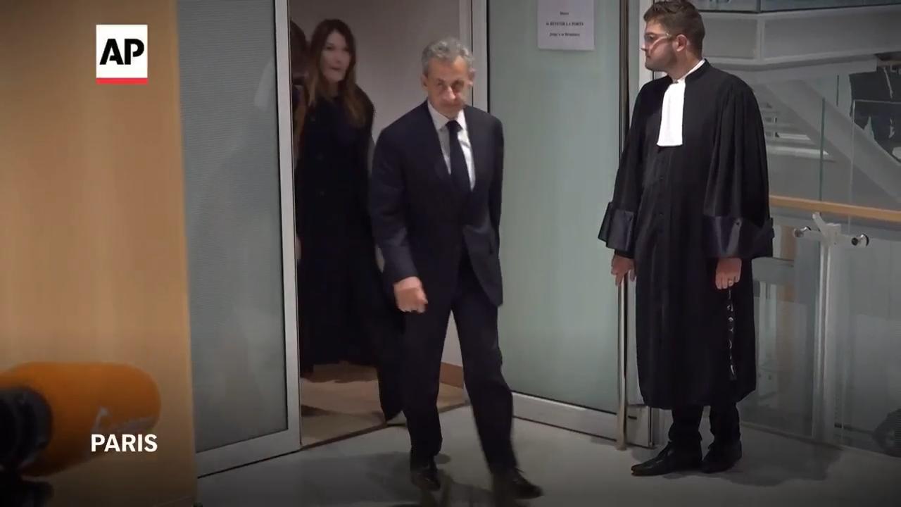 Paris court sentences Nicolas Sarkozy to 5 years in prison for criminal conspiracy in Libya case