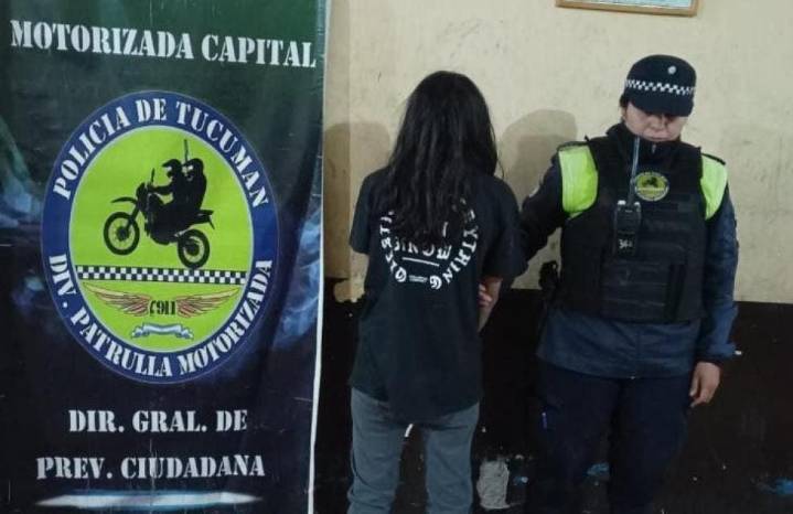 Una mujer que amenazó y asaltó a un chofer de Uber fue aprehendida en el Barrio Ciudadela