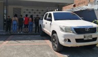 En tiempo récord la Policía en el Meta capturó a seis personas y recuperó dos vehículos de alta gama robados