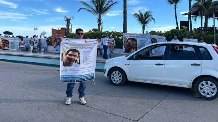 Familias exigen la localización de 5 personas desaparecidas en Mazatlán
