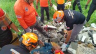 Hombre Queda Sepultado Tras Derrumbe de Vivienda Abandonada en Guadalupe, Nuevo León