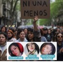 Se movilizaron para rechazar el brutal feminicidio de Morena, Brenda y Lara