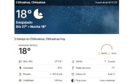 Pronóstico de lluvia para este domingo