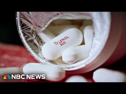 Trump links acetaminophen use in pregnancy to autism, without clear evidence
