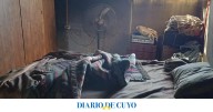 Tragedia en Santa Lucía: el casero de una finca murió tras un incendio