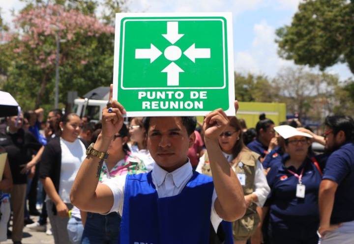 Simulacro Nacional 2025: esperan participación de 769 empresas de Cancún