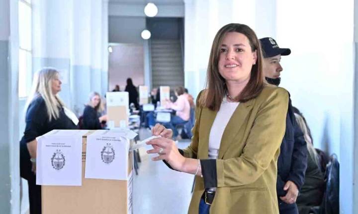 Molini: "Estamos con mucha confianza en esta jornada democrática"