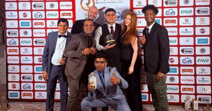 Airdrie's Tudor Hotel celebrates triple triumph at Glasgow’s Spice Awards