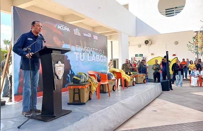 Agradece el alcalde por apoyo brindado a Bomberos y PC