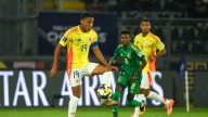 Selección Colombia celebra victoria en su debut en el Mundial Sub