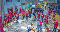 Janecarlo Lozano encabeza limpieza en colonias de GAM afectadas por la lluvia