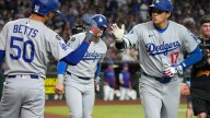 Ohtani hits 54th homer as Dodgers beat Diamondbacks 8-0 for 12th NL West title in 13 years