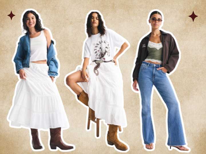 Abercrombie just launched a western-inspired fall 2025 collection, starting at $35