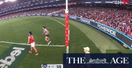 AFL umpiring questioned after Brisbane Lions score back-to-back goals in AFL qualifying final against Geelong Cats