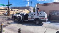 Se incendia camión de valores en la Ocampo