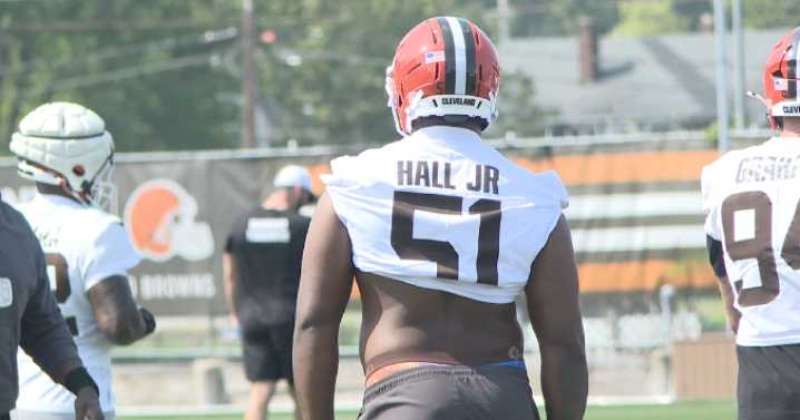 Browns rule out DT Mike Hall Jr. for Sunday's season opener against Bengals