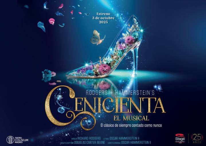 El cuento se hace musical: “Cenicienta” de Rodgers & Hammerstein llega al Coliseum este octubre
