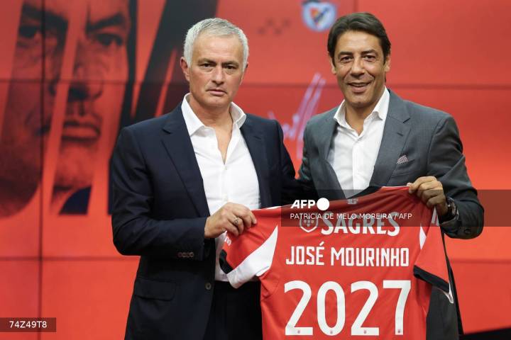 Con su fichaje por el Benfica, Mourinho regresa a la casilla de salida
