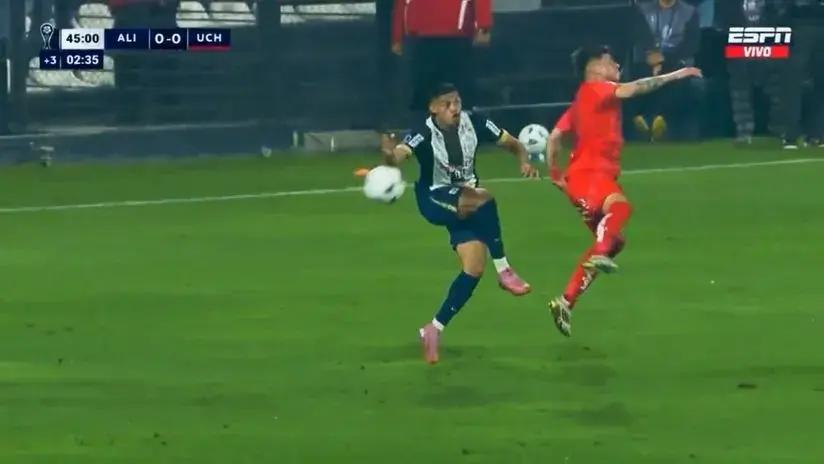 Alianza se lamenta: Fernando Gaibor anota un golazo, pero fue anulado por mano de Kevin Quevedo