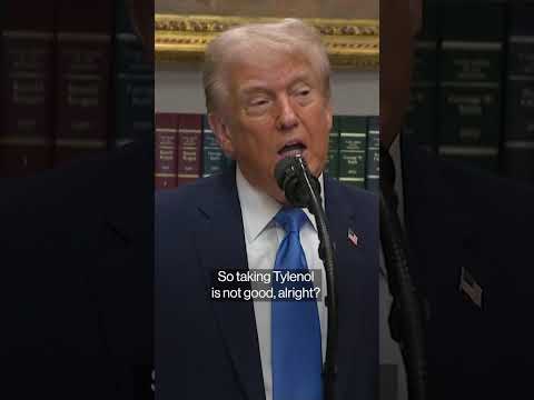 Trump Tells Pregnant Women to Avoid Tylenol Over Autism Fear