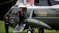 Man charged with shining laser at Marine One with Trump aboard
