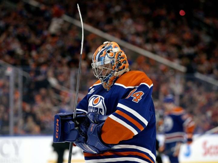 Oilers goaltender Skinner in limbo as Wolf extension changes landscape
