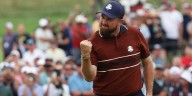 Shane Lowry has to be held back amid fan’s taunting at Ryder Cup