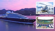 Scenic Eclipse II: Luxury discovery yacht docks into Fremantle harbour ahead of Pacific and Antarctic voyages